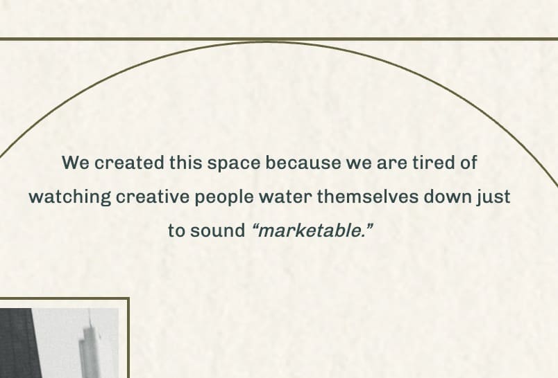 your pov for how to write an about page